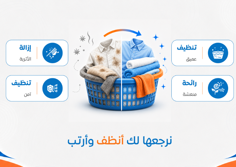 غسيل وكوي الملابس